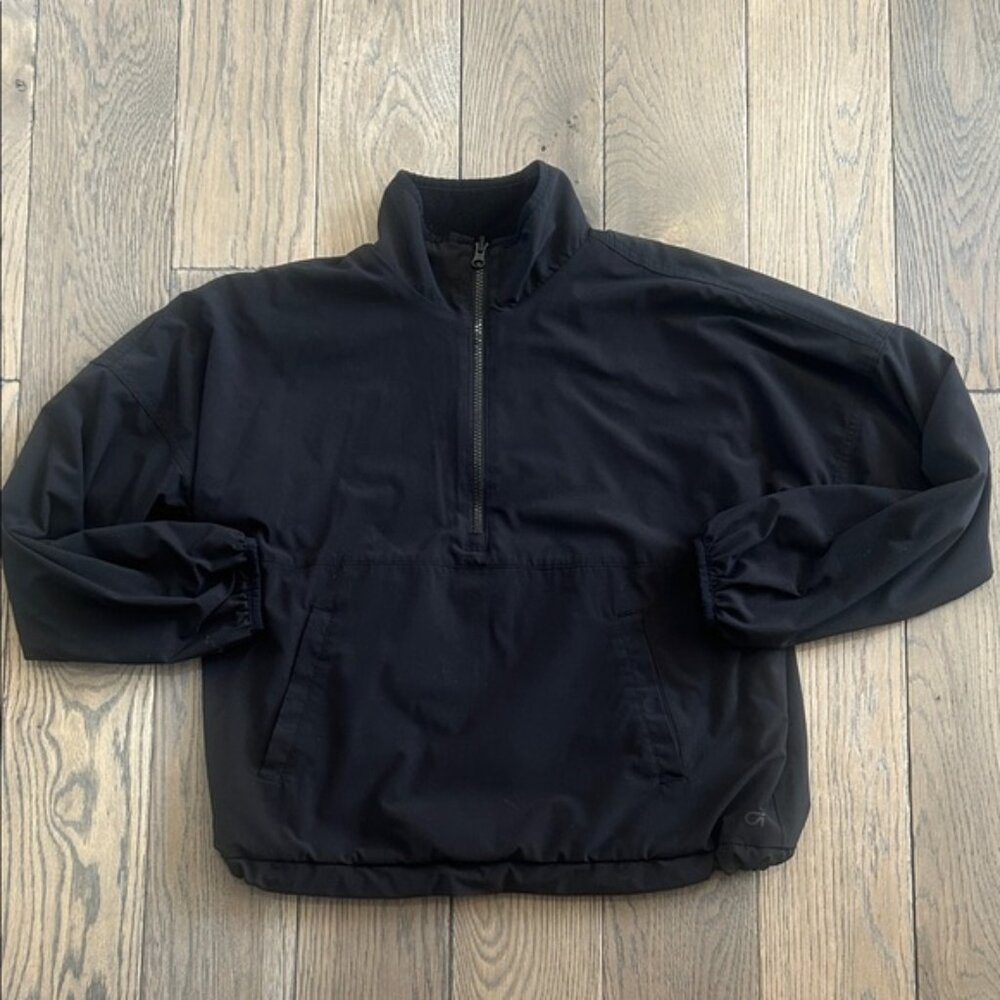Black Half-Zip Pullover - image 1